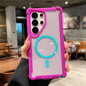 เคสโทรศัพท์กันกระแทกแบบเต็มตัว 360 องศา วัสดุ TPU PC ประกายวิบวับ <span class=keywords><strong>ราคา</strong></span>โรงงาน รับทำโลโก้ตามสั่ง สำหรับ iPhone 17 16 15 14  OEM - Product Image 5