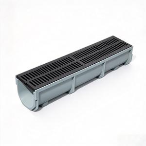 Canaleta de resina en forma de U de alta calidad y fácil de instalar, 100*10*10cm, diseño moderno para patios exteriores. - Product Image 1
