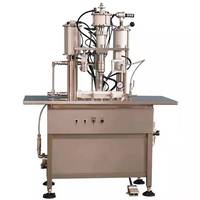 Équipement de remplissage de cosmétiques de machine de remplissage d'aérosol semi-automatique de ZT