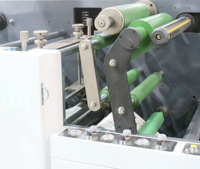 Nouvelle machine d'impression flexographique modulaire entièrement servo, 150 m/min, haute vitesse, 8 couleurs, en ligne, pour sacs en papier, étiquettes, sécheur UV