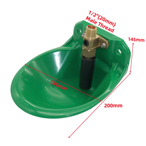Abreuvoir automatique pour bovins et ovins, distributeur d'eau en plastique avec valve en cuivre, bol d'eau automatique à flotteur pour vaches - Product Image 3