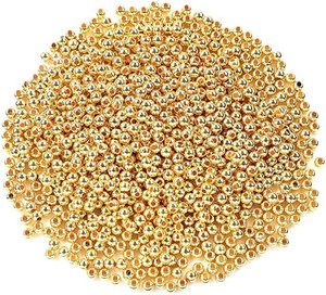 Cuentas espaciadoras redondas <span class=keywords><strong>CCB</strong></span>, cuentas de bolas sueltas suaves nacaradas, pulsera Manual DIY, cuentas de cadena, joyería - Product Image 1