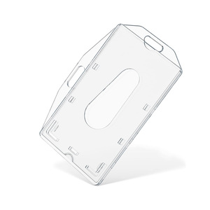 Porta Tarjetas de PC Transparentes de Doble Cara y Doble Uso al por Mayor, Protectores de Llaves de Coche, Porta Credenciales y Porta Tarjetas de Identificación - Product Image 5