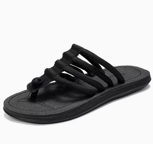 Nuevo Producto, <span class=keywords><strong>Sandalias</strong></span> <span class=keywords><strong>de</strong></span> Playa para <span class=keywords><strong>Hombre</strong></span> con Suela <span class=keywords><strong>de</strong></span> Goma y Parte Superior <span class=keywords><strong>de</strong></span> <span class=keywords><strong>Cuerda</strong></span>, Chanclas Casuales para Exteriores, Ideales como Regalo - Product Image 1