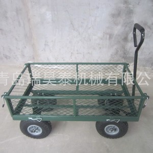 Carrito de herramientas de jardín hecho a medida 89X49X25 con ruedas inflables de 10 pulgadas, capacidad de carga de 150 kg, carrito exterior para herramientas - Product Image 3