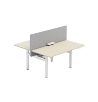 Bureau debout électrique OMNI avec préréglages de hauteur programmables, verrouillage de sécurité, bureau debout réglable en hauteur