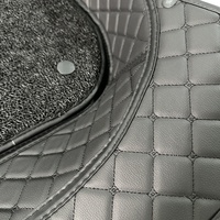 Vente chaude Double couche avec tapis de bobine en cuir 7D tapis de sol de voiture antidérapant utilisé pour toyota Previa/Estima acr30 acr50