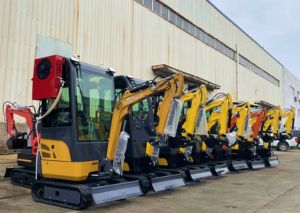 Máy xúc mini DP16 1.5 tấn, miễn phí vận chuyển, động cơ Kubota, bánh xích, máy móc di chuyển, máy xúc mini gia đình, bảo hành 1 năm - Product Image 5