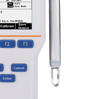 Analizador de calidad del agua multiparámetro de laboratorio Medidor de conductividad de pH portátil con exportación de datos USB