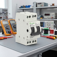 Disjoncteur micro-commutateur série SF CDADA 230V 2P 125A 400V pour installation sur rail DIN