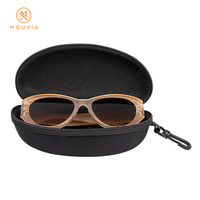 Étui à lunettes noir en EVA, antichoc, rigide, avec fermeture éclair, pour le rangement et le transport