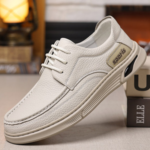 Mocasines de Vestir para Hombre, Zapatos de Negocios de Cuero PU, Antideslizantes, Transpirables, Resistentes al Agua, Cómodos y Duraderos para Oficina y Bodas - Product Image 1
