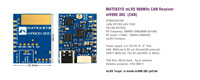 Récepteur CAN LoRa SX1262 Matek MR900-30C MLRS MAVLink 900MHz 30dBm 1000mW pour drones FPV longue portée et pièces d'avions à voilure fixe