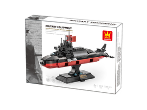 Nuovo arrivo corazzata corazzata giocattolo fai da te armamenti de 094 Set di blocchi di sottomarini nucleari strategici - Product Image 3