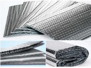 Flexible <b>Bubble</b> Heat Insulation Material 8mm to 50mm Thickness Reflective Thermal Insulation <b>Roll</b> for Roof Panels Walls Ceilings - Product Image 1