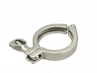 Collier de serrage sanitaire en acier inoxydable SUS304/316 à installation rapide, joint de raccordement moulé avec précision, OEM Meiming CC