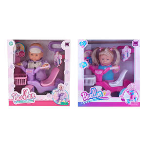 Jouet poupée bébé 15 pouces, vinyle <span class=keywords><strong>reborn</strong></span>, vélo, bicyclette, vélo, pour fille, vente en gros, - Product Image 6