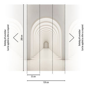 วอลล์เปเปอร์ลิฟวิ่งวอลส์ 382821 พรีเมียม แบบไม่ทอ ผิวไวนิลเนื้อแน่น ลายนูนเรียบเนียน ผิวด้าน แห้งสนิท - Product Image 2