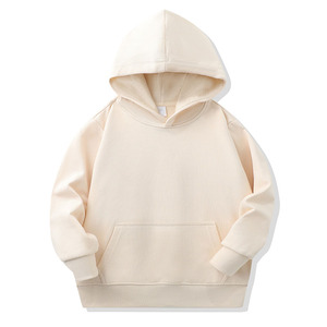 Sudaderas con capucha de gran tamaño de algodón grueso en blanco liso de alta calidad sin cuerda Unisex logotipo personalizado sudaderas con capucha de talla grande para hombre - Product Image 4
