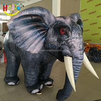 Costume d'éléphant gonflable pour événement, personnalisé, publicité de festival, costume d'éléphant gonflable, costume d'animal gonflable
