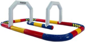 Pista de Carreras Inflable de PVC para Go Karts, Circuito de Autos de Choque, Juego Deportivo para Parques de Diversiones Comerciales Interiores - Product Image 3