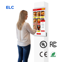 Kiosco de Autoservicio con Pantalla Táctil de 24 y 32 Pulgadas para Menús de Comida Rápida, Kiosco de Pedidos McDonald's, Kiosco de Pedidos y Pagos
