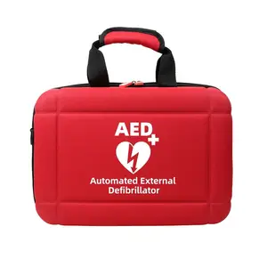 Bolsa de primeros auxilios impermeable AED bolsa de transporte para máquina de entrenamiento CPR
