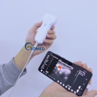 Appareil d'échographie à sonde linéaire 7,5/10 MHz, scanner d'échographie, examen du foie, de la vésicule biliaire, de la rate et des reins, vétérinaire CU07, CU08