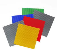 Jouet éducatif, 25,5x25,5, grandes plaques de base pour blocs de construction - Blocs compatibles en vrac, pièces de blocs de construction, 36 pièces/PDQ