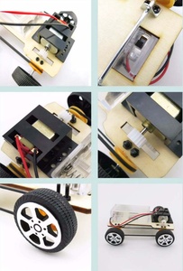 Handwork DIY Wooden Four-wheel Car Racing Cars <strong>Model</strong> <strong>Kits</strong> Technology Little <strong>Making</strong> <strong>for</strong> <strong>Adults</strong> and Children - Product Image 5