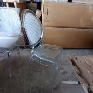 Usine <span class=keywords><strong>prix</strong></span> de gros clair Chiavari chaise de banquet napoléon en plastique acrylique tiffany mariage événement chaise - Product Image 4