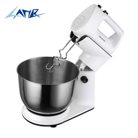 Bol à mélanger électrique haute puissance 4L support de mélangeur de nourriture/conception de table pour la pâte à farine gâteau boîtier en alliage bouton d'éjecteur pour le ménage