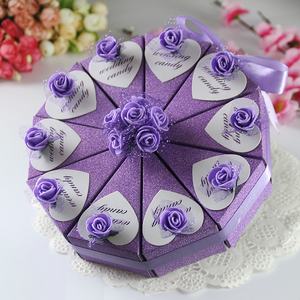 Birthday <strong>Wedding</strong> <strong>Cake</strong> <strong>Guest</strong> Box Gift Celebration Small Custom <strong>Cake</strong> Slice Box <strong>Wedding</strong> Favors Gift <strong>Boxes</strong> - Product Image 2