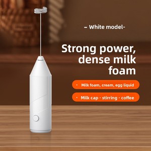 Espumador <span class=keywords><strong>de</strong></span> Leche Eléctrico Inalámbrico, Batidor <span class=keywords><strong>de</strong></span> Huevos, Batidor <span class=keywords><strong>de</strong></span> Café, Mezclador <span class=keywords><strong>de</strong></span> Burbujas para el Día <span class=keywords><strong>de</strong></span> Navidad con Caja <span class=keywords><strong>de</strong></span> Color y Logotipo Personalizado - Product Image 5