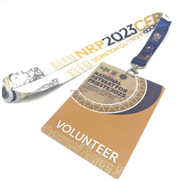 Carte d'identité professionnelle portable en PVC personnalisée, style professionnel, pour permis de travail, carte d'invité, carte de témoin, carte de numéro de travail, carte d'étudiant - Vente chaude