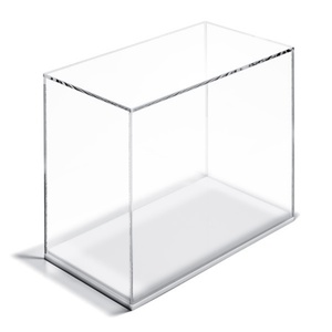 Yageli Candy <b>Model</b> Eco-friendly Transparent Acrylic Customizable Color Custom Logo Screen Printing Tall Display Case Multiple - Product Image 3