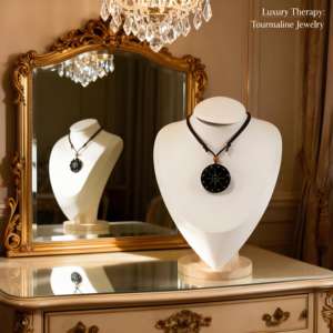 Pendentif quantique d'énergie scalaire japonais premium avec pierre de lave noire Constellation pour enfants Collier <span class=keywords><strong>anti</strong></span>-rayonnement EMF - Product Image 6