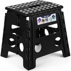 Taburete plegable antideslizante de primera calidad Luckitec Material PP Ligero y mango Capacidad de 300 libras Característica extraíble - Product Image 4