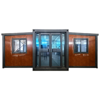 Maison préfabriquée modulaire en conteneur, 2 étages, 4 chambres, villa en structure acier avec balcon et terrasse, certifiée CE