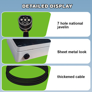 สถานีชาร์จรถยนต์ไฟฟ้า 22KW 44KW แบบติดผนัง ระดับ 2 สำหรับใช้ในบ้าน 2 เฟส พร้อมบริการติดตั้ง  สถานีชาร์จรถยนต์ไฟฟ้าเชิงพาณิชย์ - Product Image 5