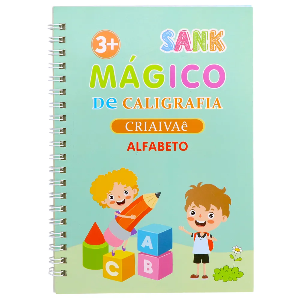 A linha de Prática Mágico em Português para crianças pode desaparecer com entalhes