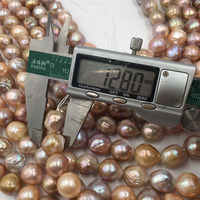 Perle d'eau douce Edison de 16 pouces pour la fabrication de bijoux, accessoires de bijoux, perle kasumi, perle d'huître de ferme, perle d'huître, perles Perolas, chaîne de perles