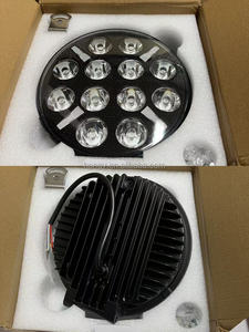Phares antibrouillard 120w 9 pouces avec <span class=keywords><strong>lampe</strong></span> ronde DRL 12v hors route 4x4 lumières pour camion automatique - Product Image 3