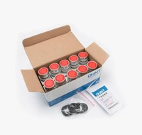 Interrupteur à bouton-poussoir LED à tête plate autobloquant NP4-11BNZS 1NO1NC IP40 4A 380V GB 14048.5