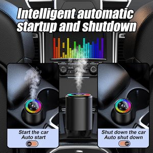 Diffuseur intelligent de parfum d'ambiance pour voiture, rechargeable, en métal moderne, à détection de mouvement, pour huiles essentielles, livraison en 16-30 jours – Vente Flash - Product Image 3