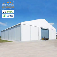 웨딩 파티 텐트 알루미늄 프레임 6x12M 방수 럭셔리 야외 대형 흰색 PVC 패브릭 천막 파티 텐트 이벤트 야외