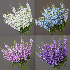 Fleurs artificielles de muguet à longues tiges en soie pour décorations de mariage, utilisation intérieure et extérieure - Product Image 2