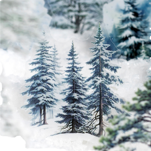 Autocollants de scrapbooking de la série Winter Love Song pour la <span class=keywords><strong>d</strong></span>écoration de la maison, les projets <span class=keywords><strong>d</strong></span>'artisanat, la papeterie, les événements, les fêtes et les accessoires personnels - Product Image 1