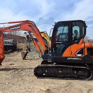 Used Doosan DX60 6t Mini Excavator- Fuel-Saving Design + Narrow Body for <b>Small</b> Sites&40% Cheaper Than New, Ready to Ship - Product Image 2