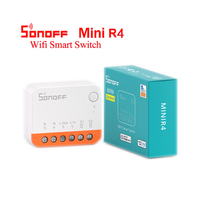 Sonoff MINIR4 Commutateur WiFi intelligent à double contrôle Minuterie de contrôle bidirectionnelle Alexa Voice
